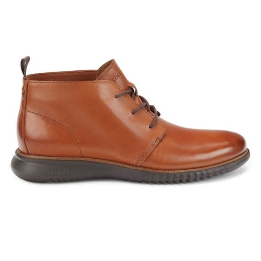 2 ZEROGRAND CHUKKA BRITISH TAN